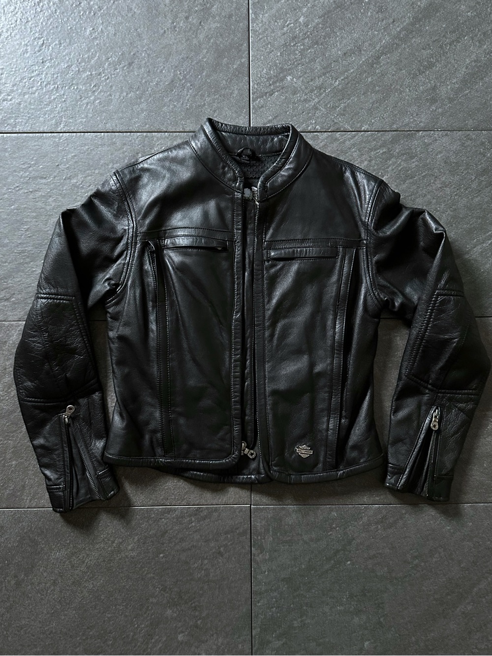 Authentic Harley-Davidson Vintage Leather Jacket (98156-03VW) - Women’s XS - Picture 12 of 16